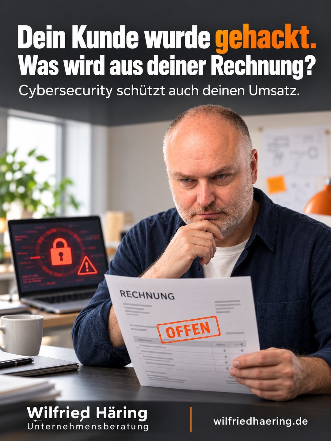 Dein Kunde wurde gehackt. Was wird aus deiner Rechnung?