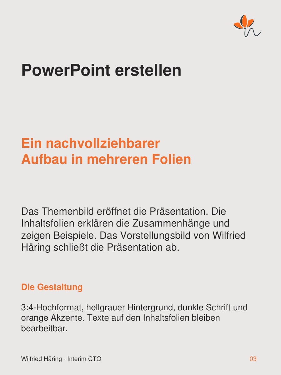 PowerPoint im einheitlichen Design erstellen